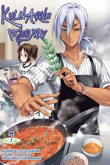 Okładka mangi (Waneko) Kulinarne pojedynki - tom 7