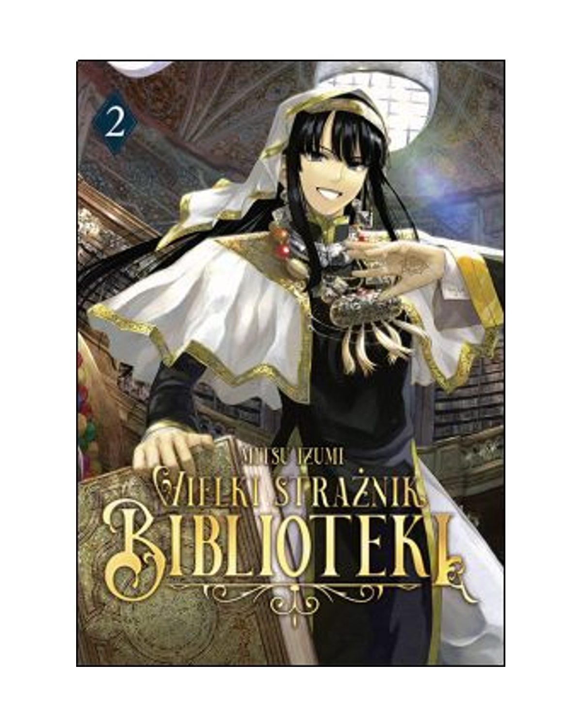 Okładka mangi (Planeta Komiksów) Manga Wielki Strażnik Biblioteki - Tom 2