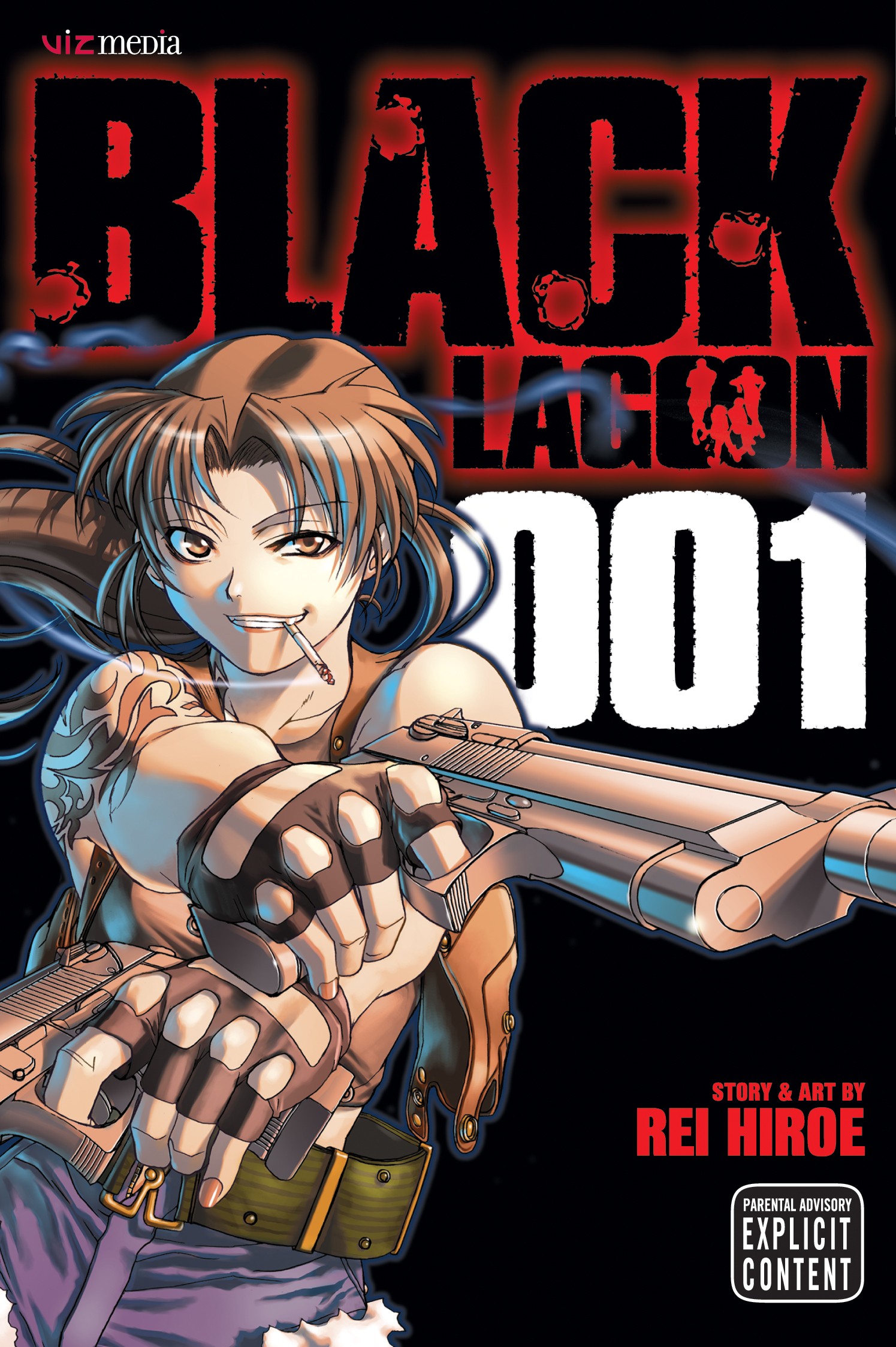 Okładka mangi (Viz Media) Black Lagoon - tom 1 (eng.)