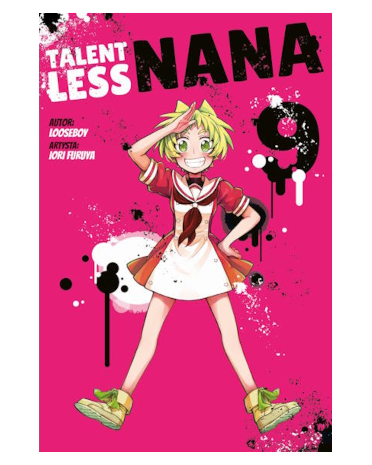 Talentless Nana - tom 9 — okładka mangi