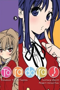 Okładka mangi Toradora! - tom 3