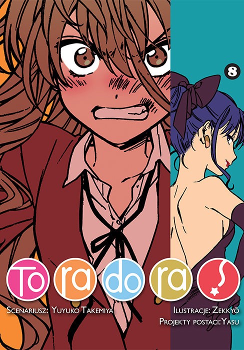 Toradora! - tom 8 — okładka mangi