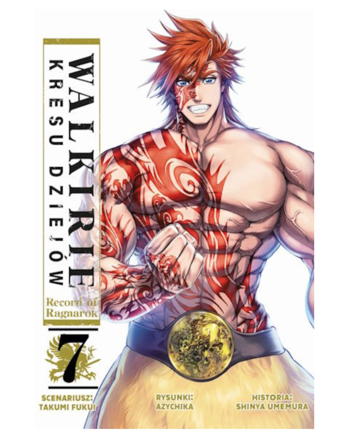 Walkirie kresu dziejów - tom 7 — okładka mangi