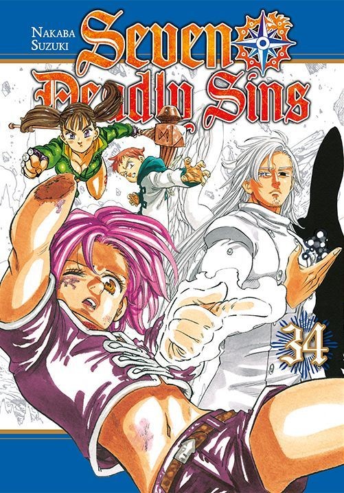 Seven Deadly Sins - tom 34 — okładka mangi