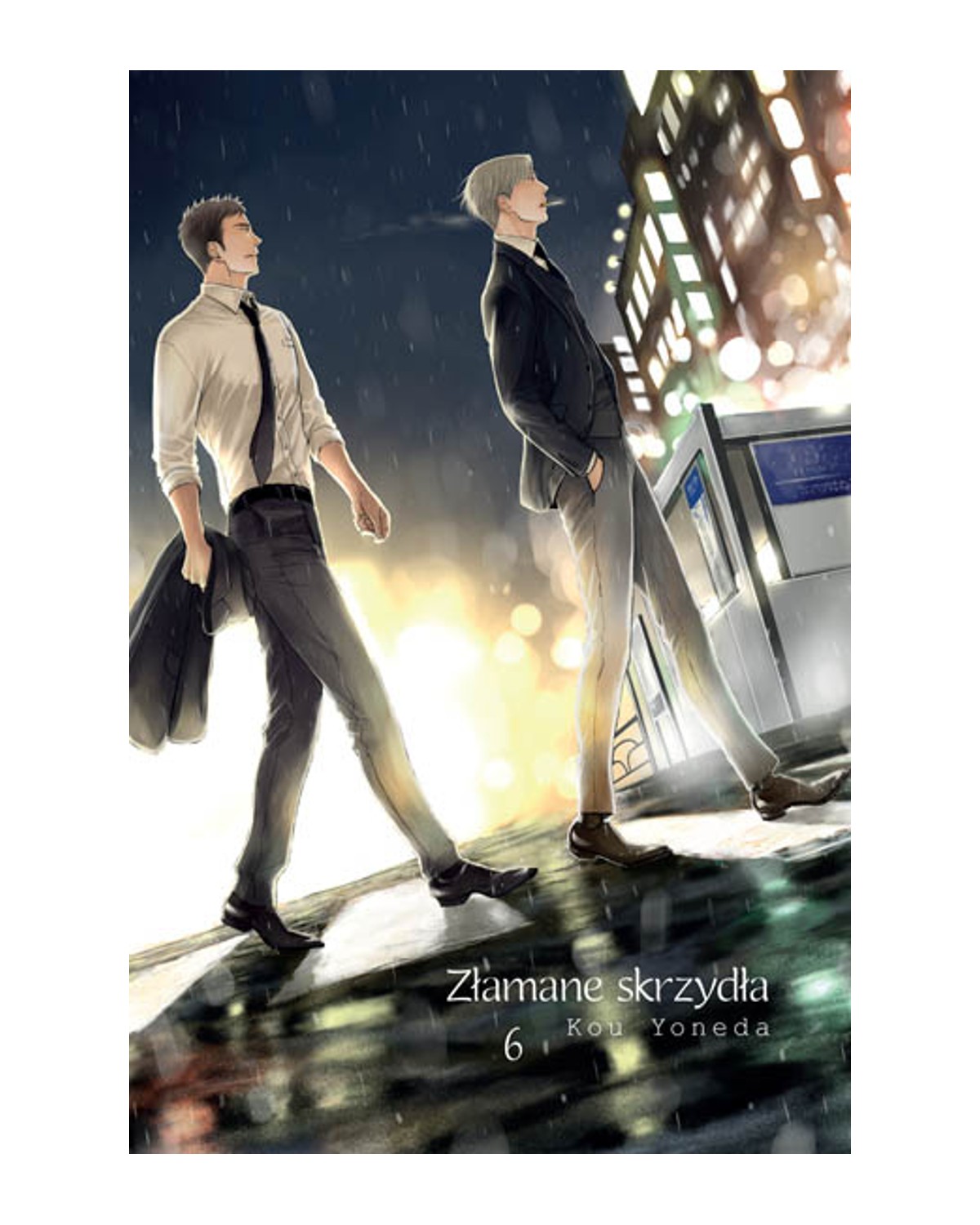 Złamane skrzydła - tom 6 — okładka mangi