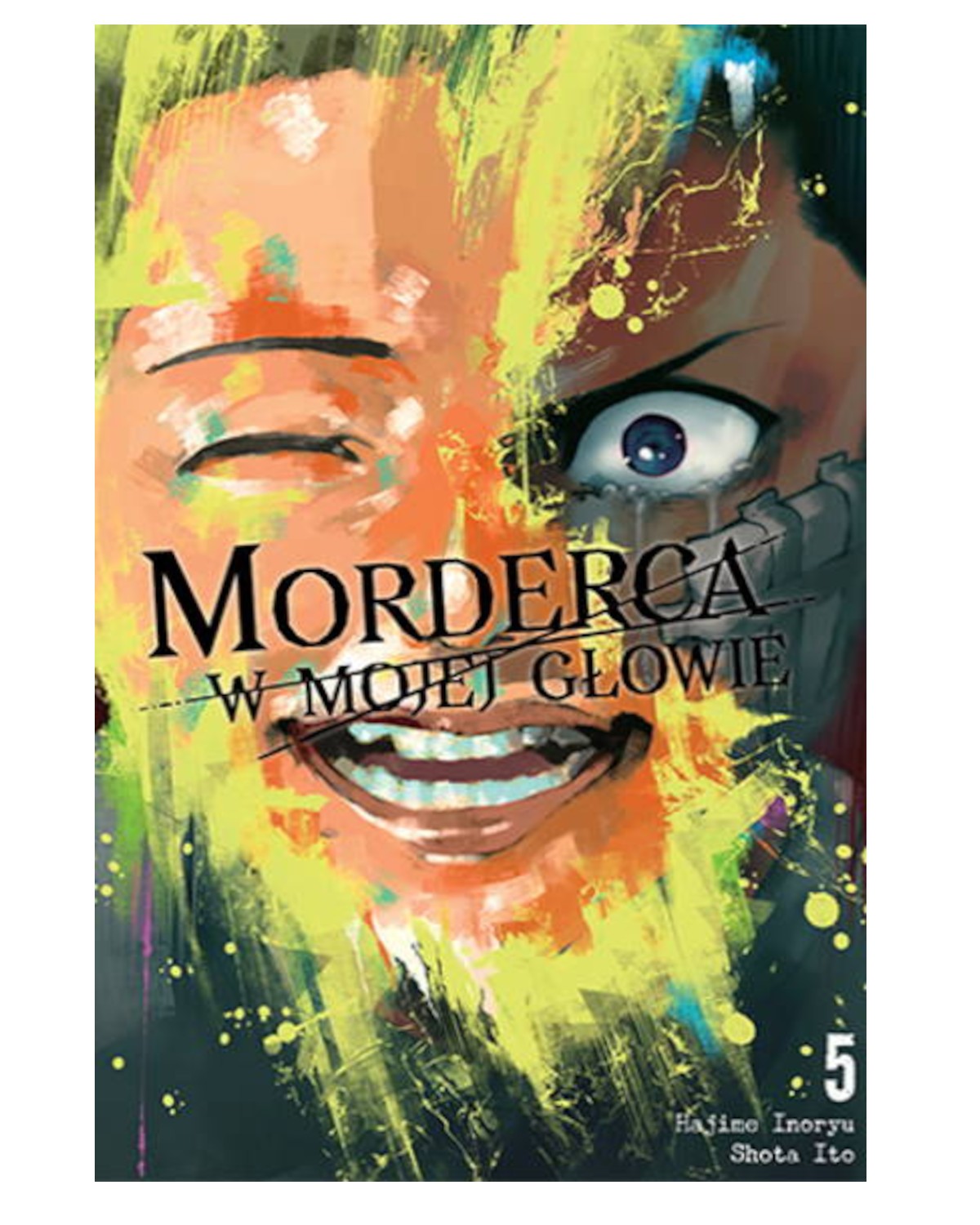 Morderca w mojej głowie - tom 5 — okładka mangi