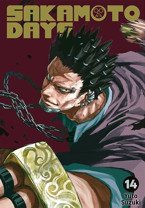 Sakamoto Days - tom 14 — okładka mangi