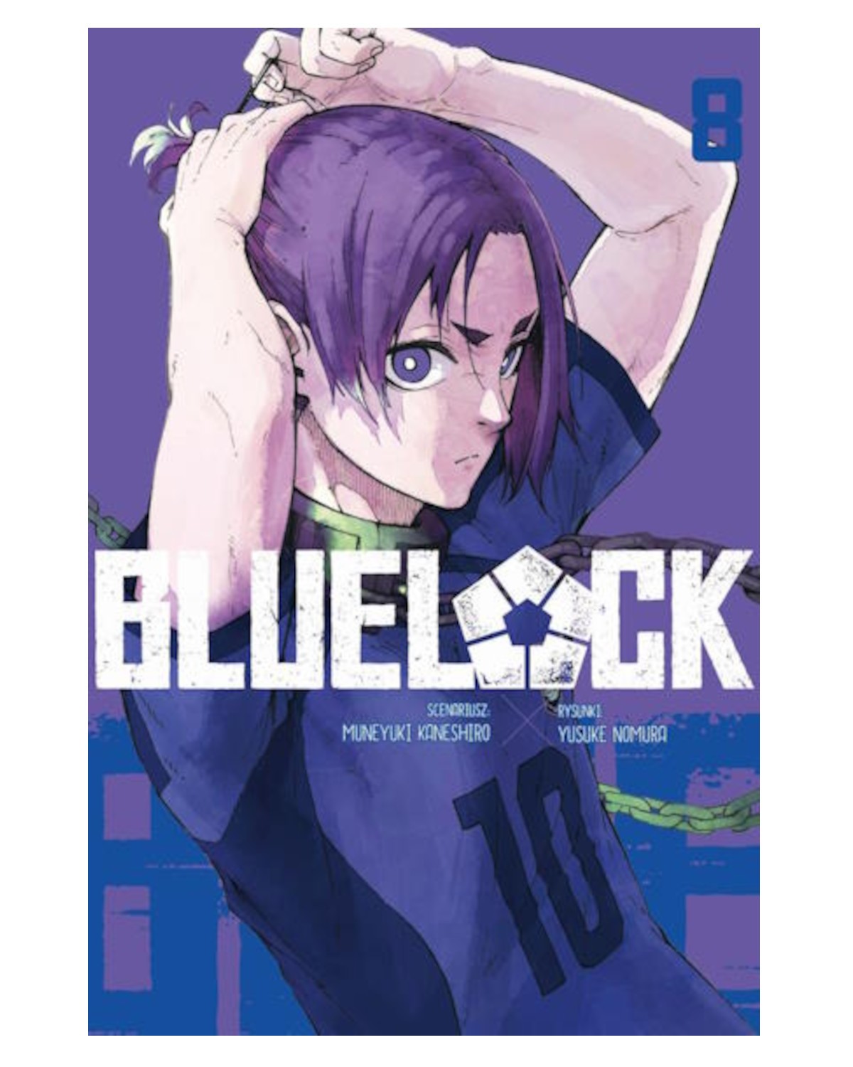 Blue Lock - tom 8 — okładka mangi