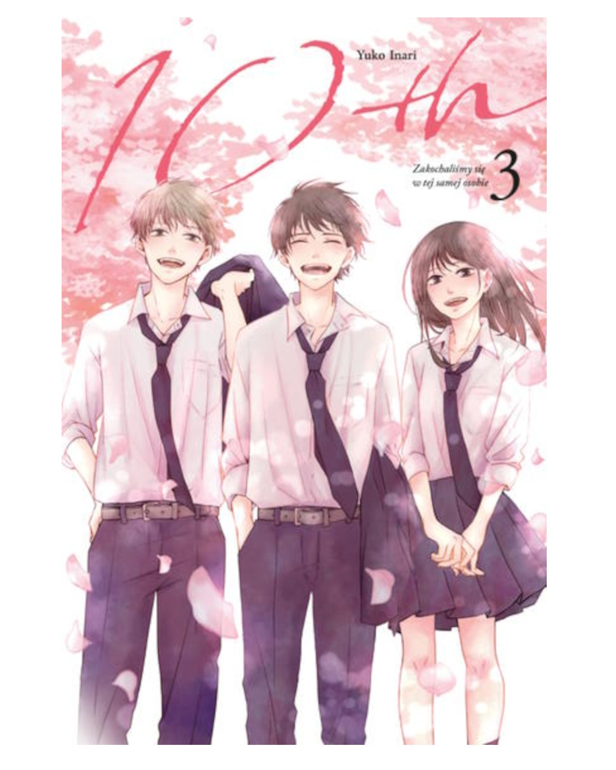 10th - Zakochaliśmy się w tej samej osobie - tom 3 — okładka mangi