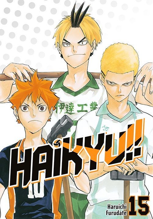 Haikyu!! - tom 15 — okładka mangi