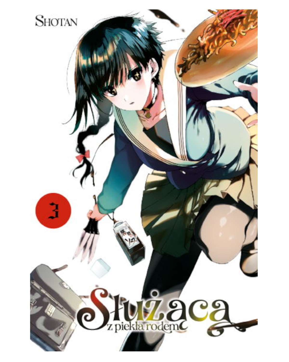 Służąca z Piekła Rodem - tom 3 — okładka mangi