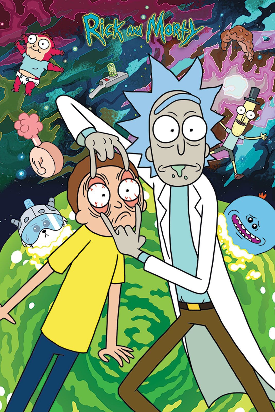 Duży plakat - Rick and Morty