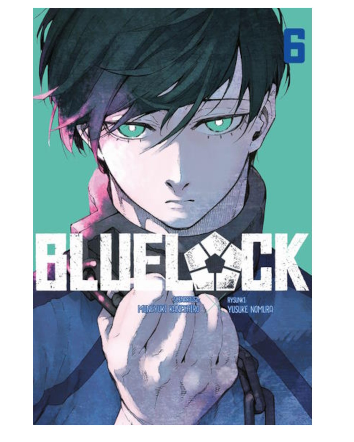 Blue Lock - tom 6 — okładka mangi