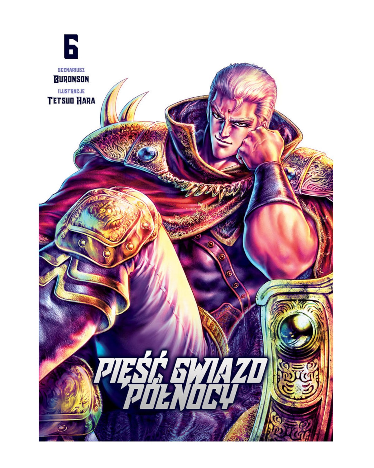 Pięść Gwiazd Północy - tom 6 — okładka mangi