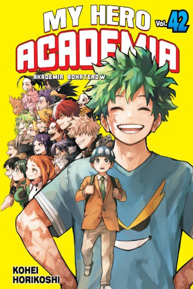 Okładka mangi (Planeta Komiksów) Manga - Boku no Hero Academia - tom 42