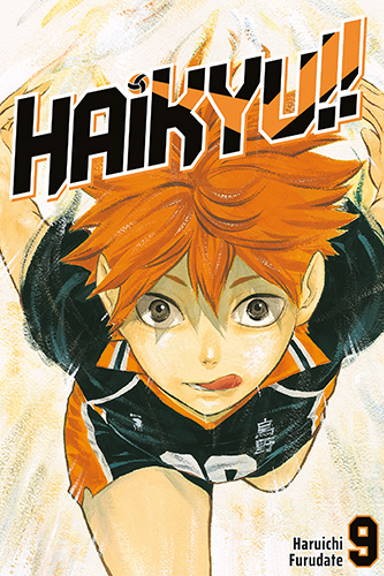 Haikyu!! - tom 9 — okładka mangi