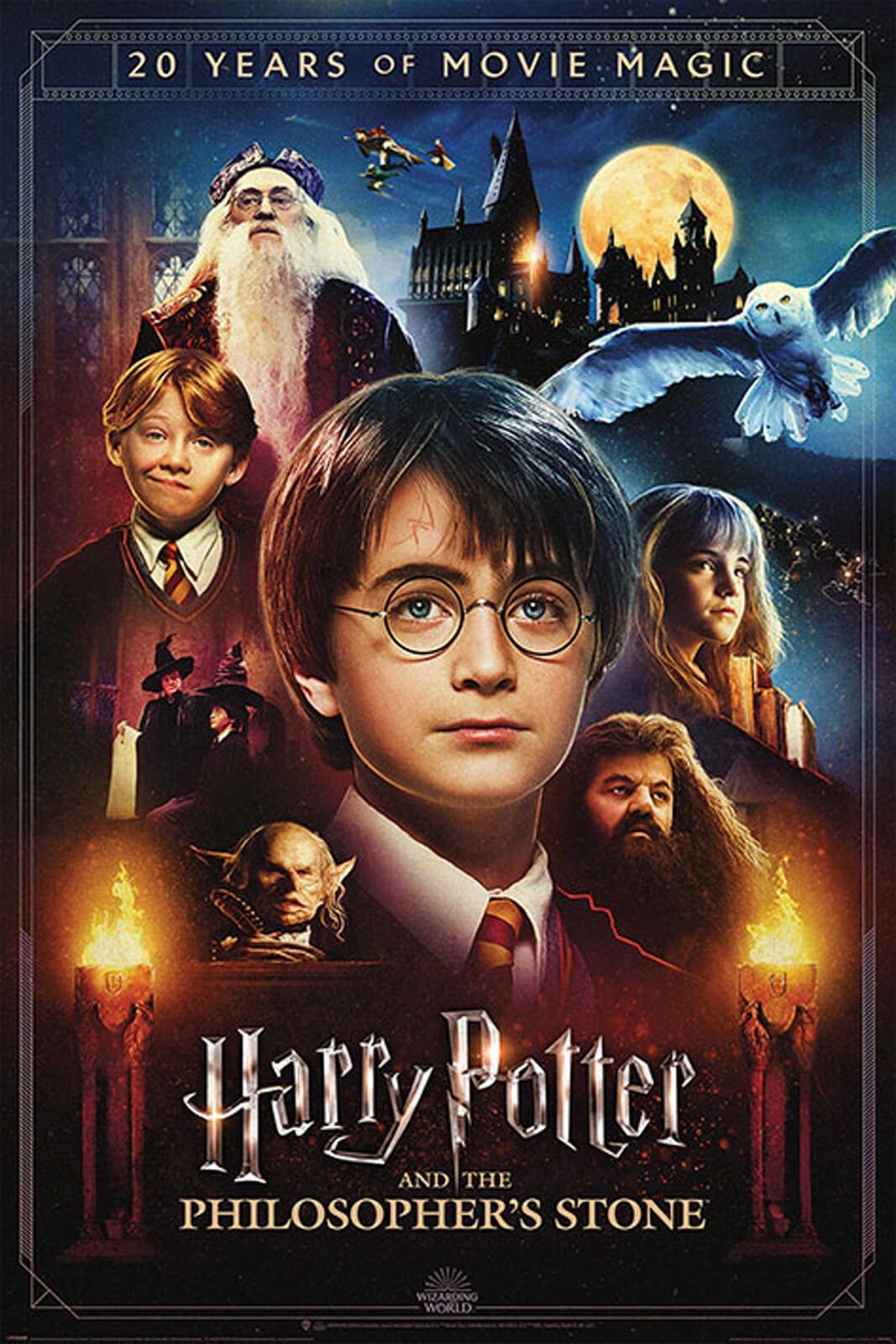 Plakat - Harry Potter 20 Years Of Movie Magic (PP34925)