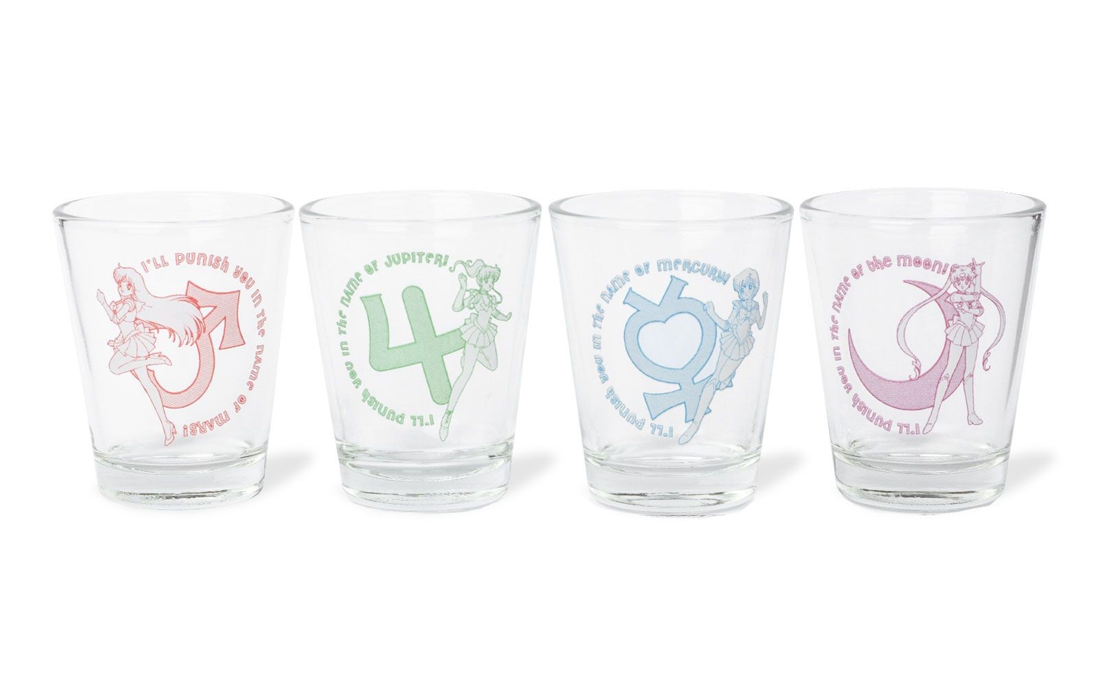 Sailor Moon - kieliszki