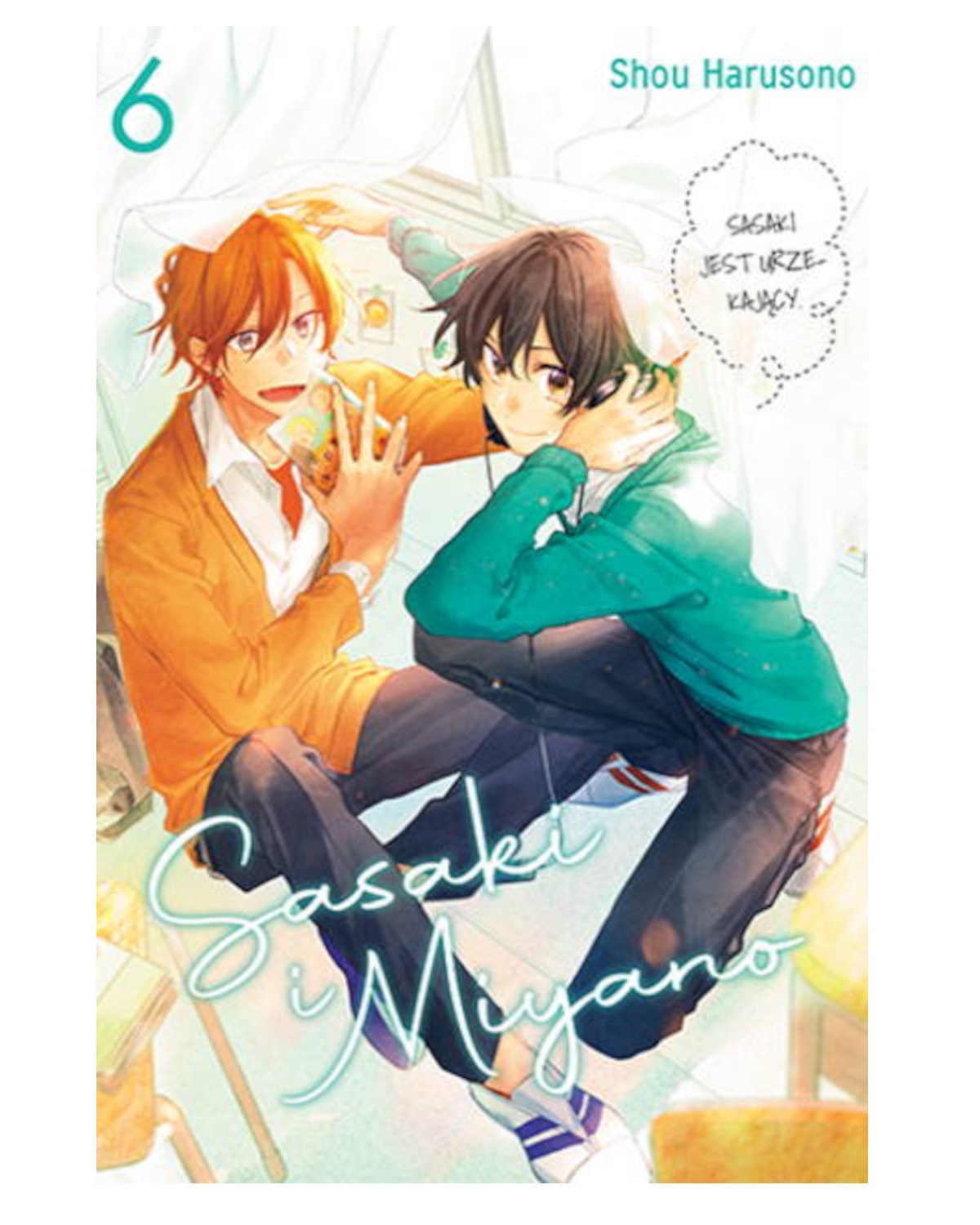 Sasaki i Miyano - tom 6 — okładka mangi