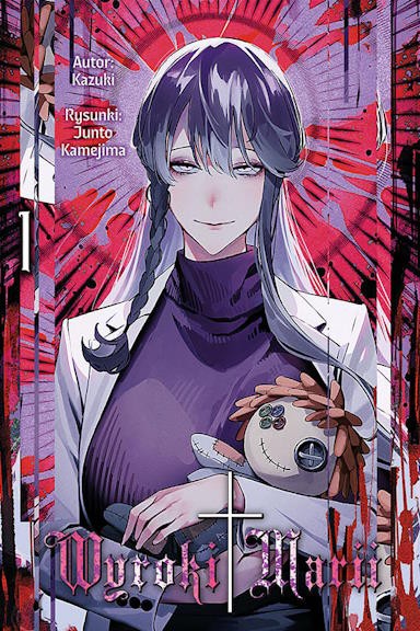 Wyroki Marii - tom 1 — okładka mangi