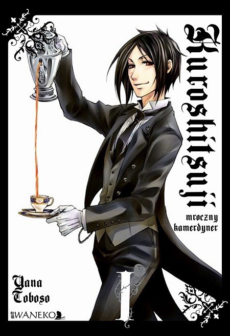 Okładka mangi (Waneko) Kuroshitsuji - tom 1