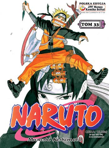 Okładka mangi Manga Naruto tom 33