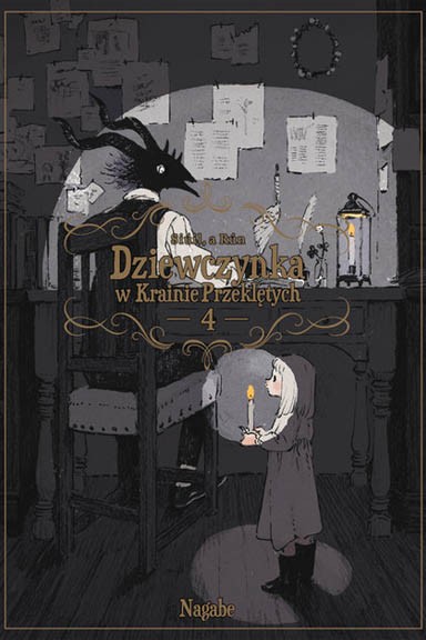 Okładka mangi (Dango) Dziewczynka w Krainie Przeklętych - Tom 4