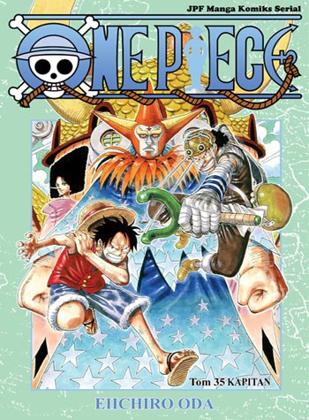 Okładka mangi Manga One Piece tom 35