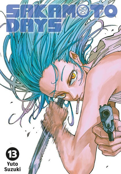 Sakamoto Days - tom 13 — okładka mangi