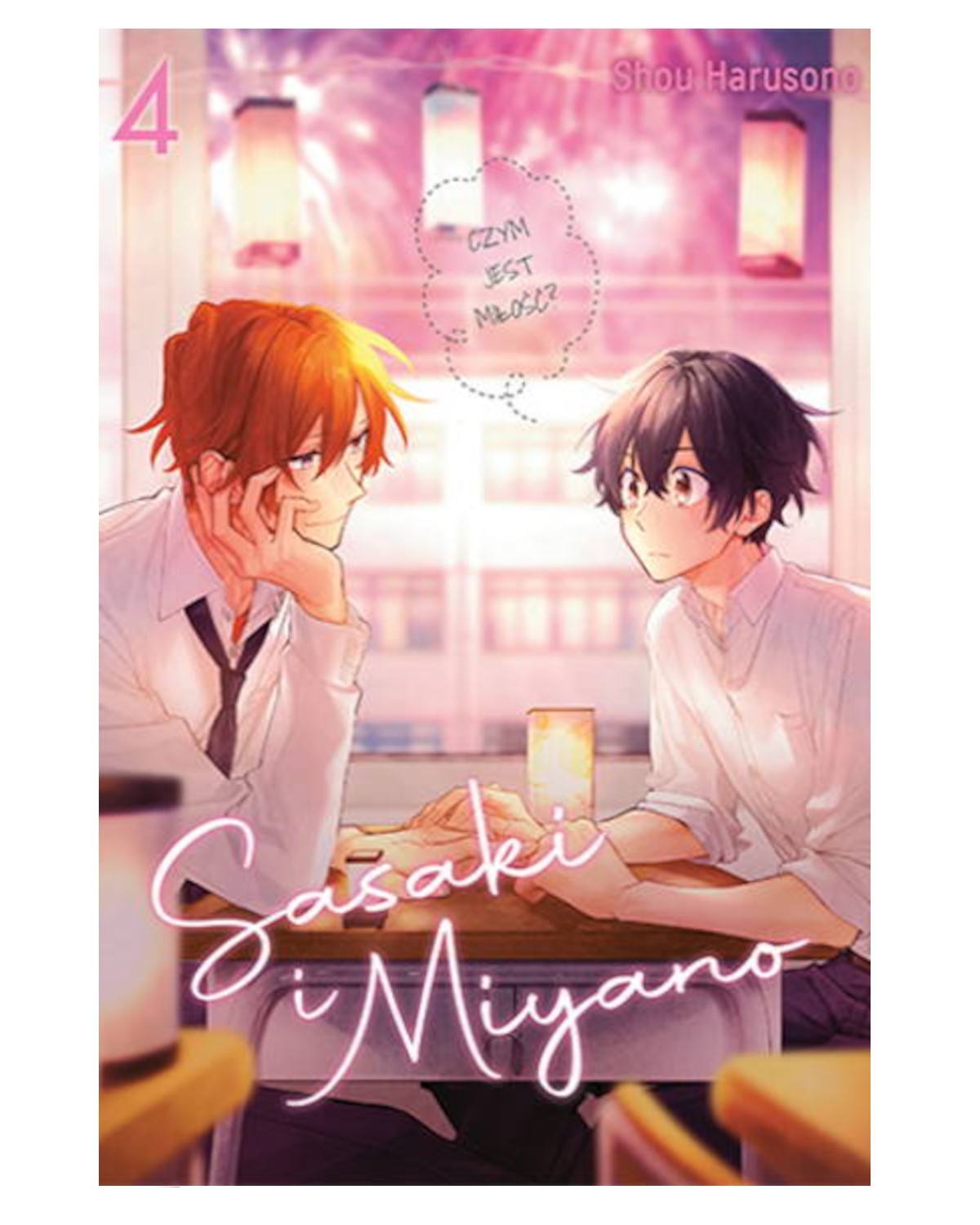 Sasaki i Miyano - tom 4 — okładka mangi