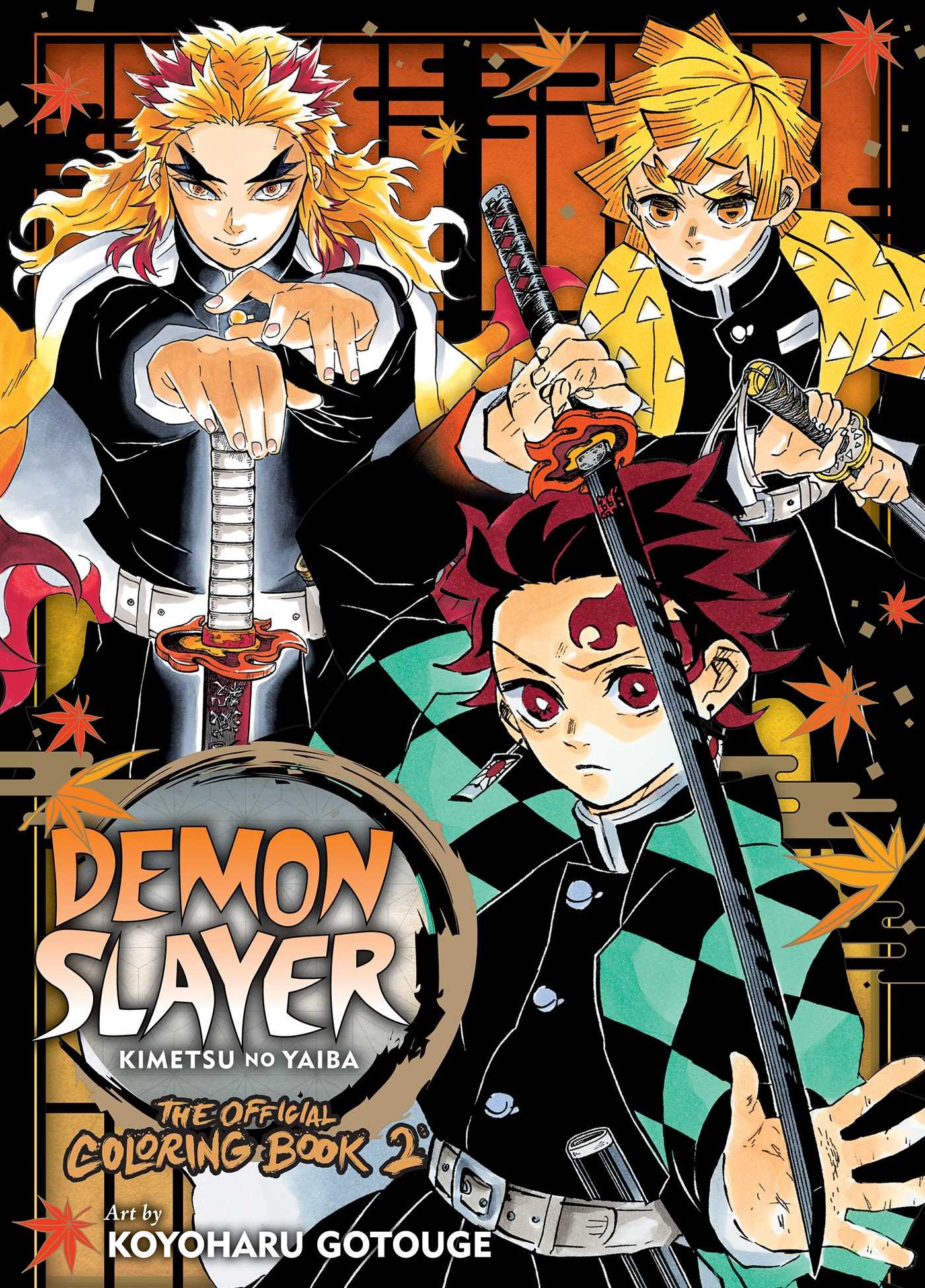 The Official Coloring book - Demon Slayer - tom 2 (eng.)