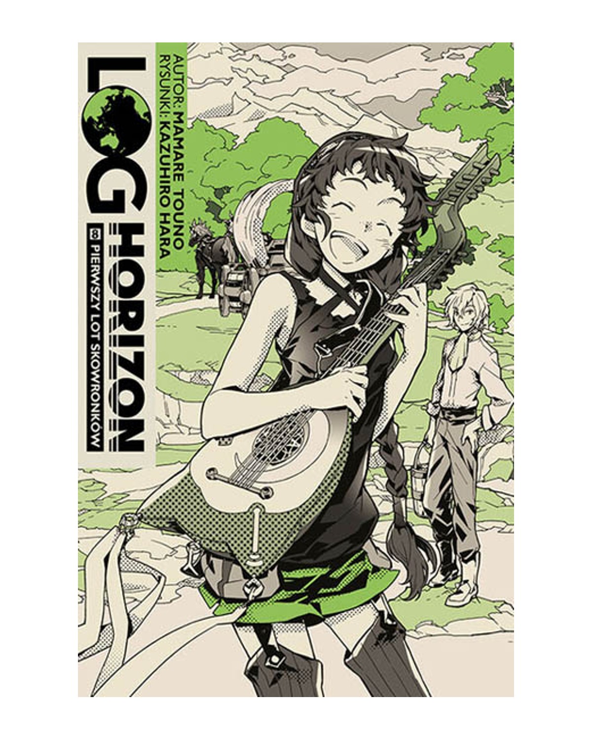 Okładka mangi (Studio JG) Log Horizon - light novel tom 8