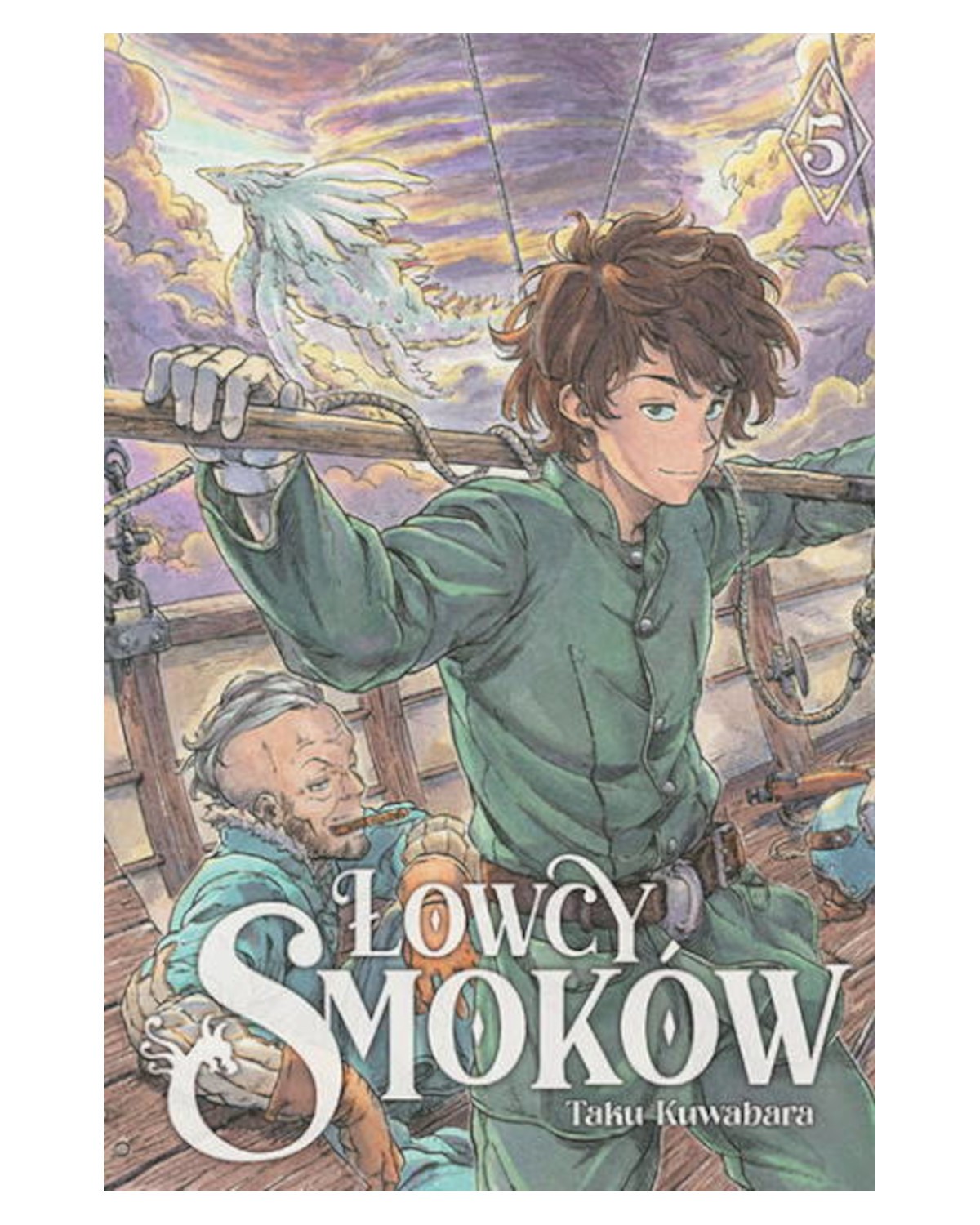 Manga Łowcy smoków - tom 5 — okładka mangi