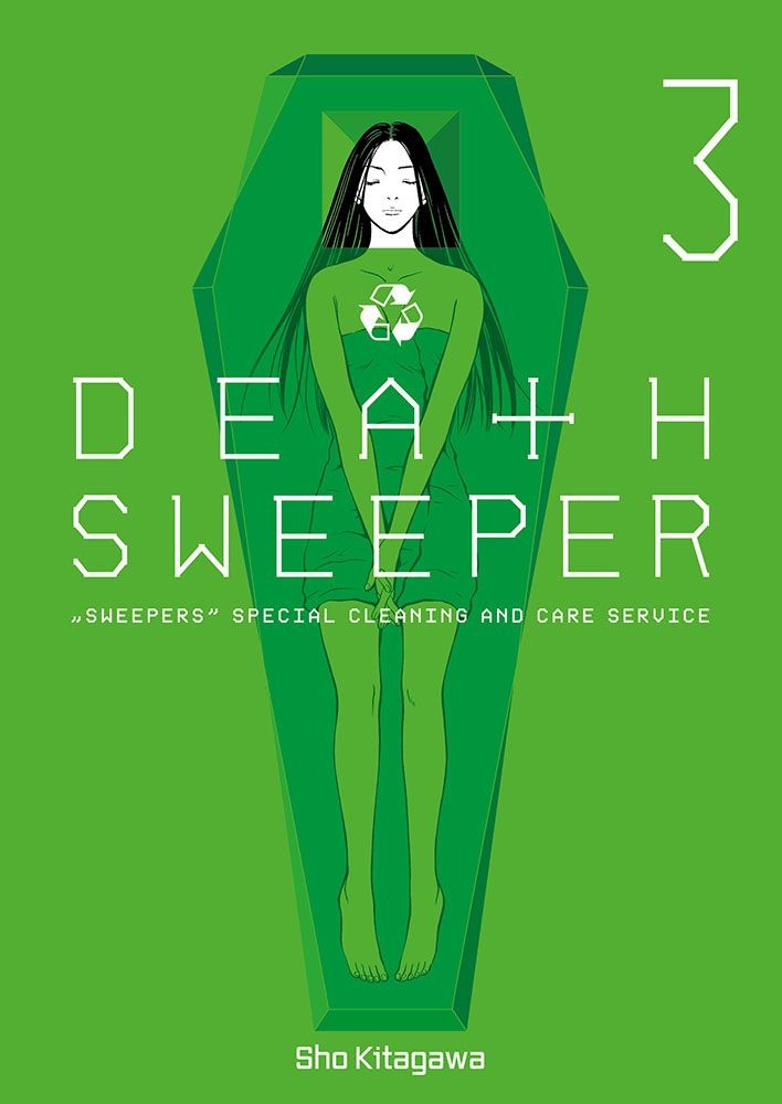 Death Sweeper - tom 3 — okładka mangi