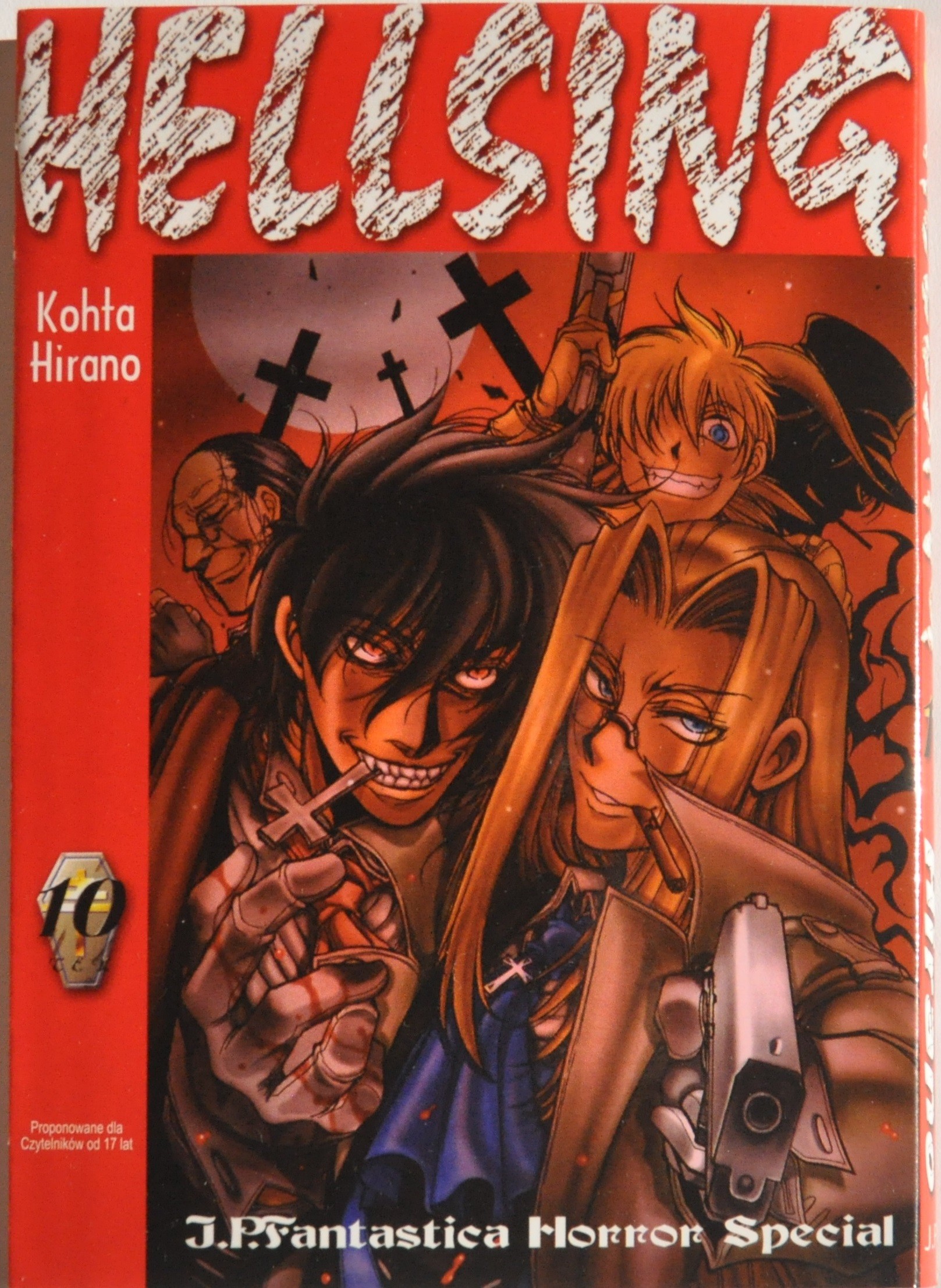 Okładka mangi (JPF) Hellsing - tom 10