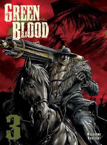 Manga - Green Blood tom 3 — okładka mangi