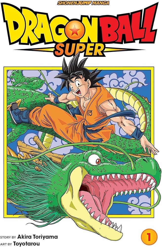 Okładka mangi (Viz Media) Dragon Ball Super - tom 1 (eng.)