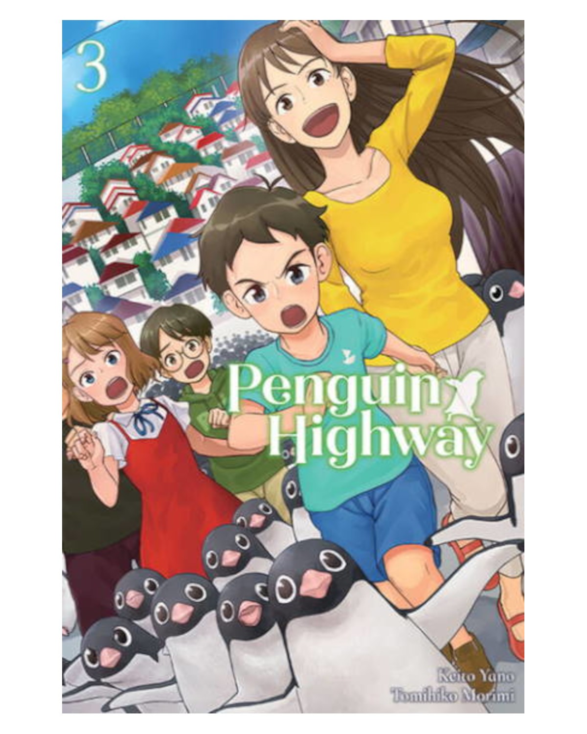 Manga - Penguin Highway - tom 3 — okładka mangi