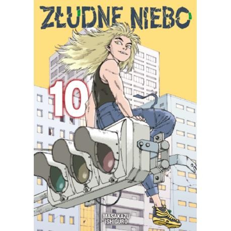 Złudne niebo - tom 10 — okładka mangi