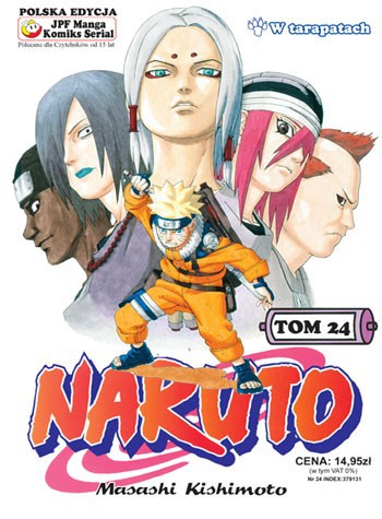 Okładka mangi Manga Naruto tom 24