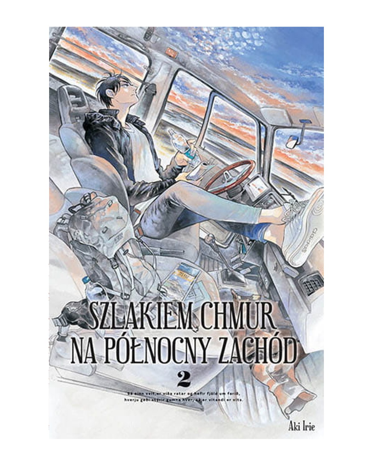Szlakiem chmur na północny zachód - Tom 2 — okładka mangi