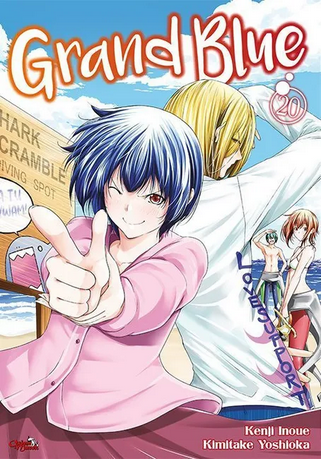 Grand Blue - tom 20 — okładka mangi
