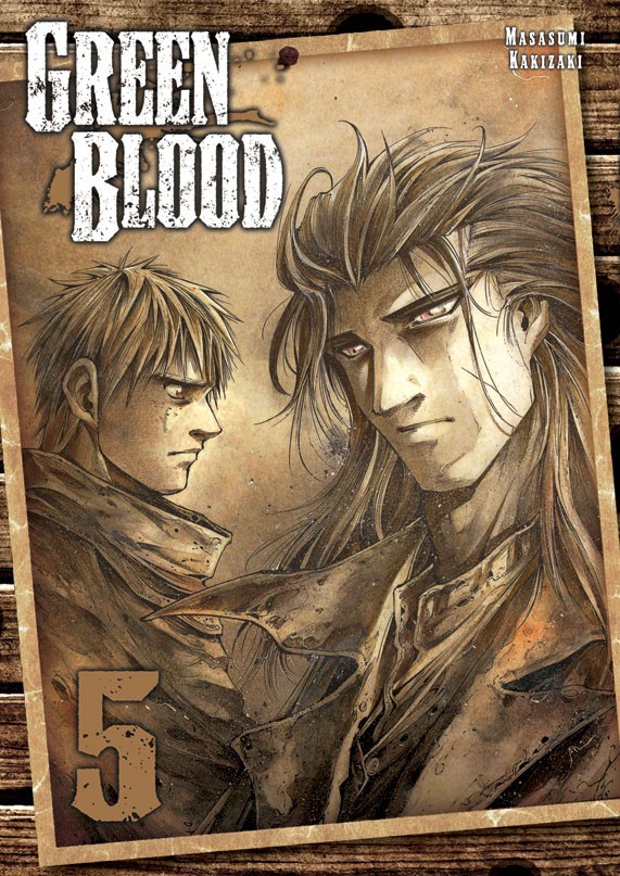 Manga - Green Blood tom 5 — okładka mangi