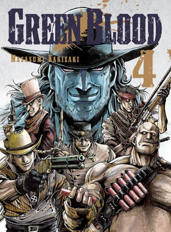 Manga - Green Blood tom 4 — okładka mangi