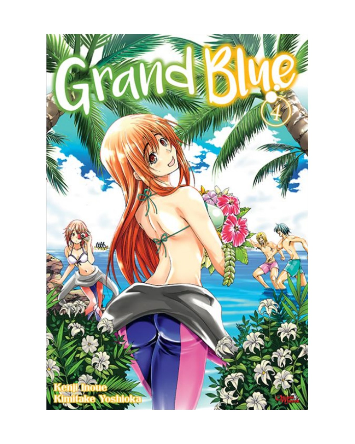 Manga Grand Blue - Tom 4 — okładka mangi