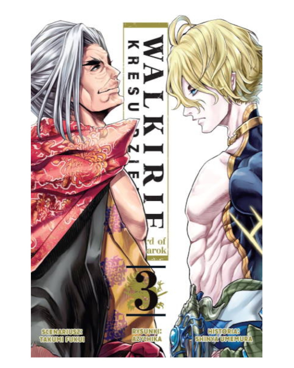 Walkirie Kresu Dziejów - tom 3 — okładka mangi