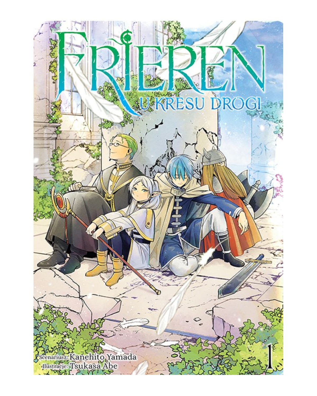 Frieren u kresu drogi - tom 1 — okładka mangi