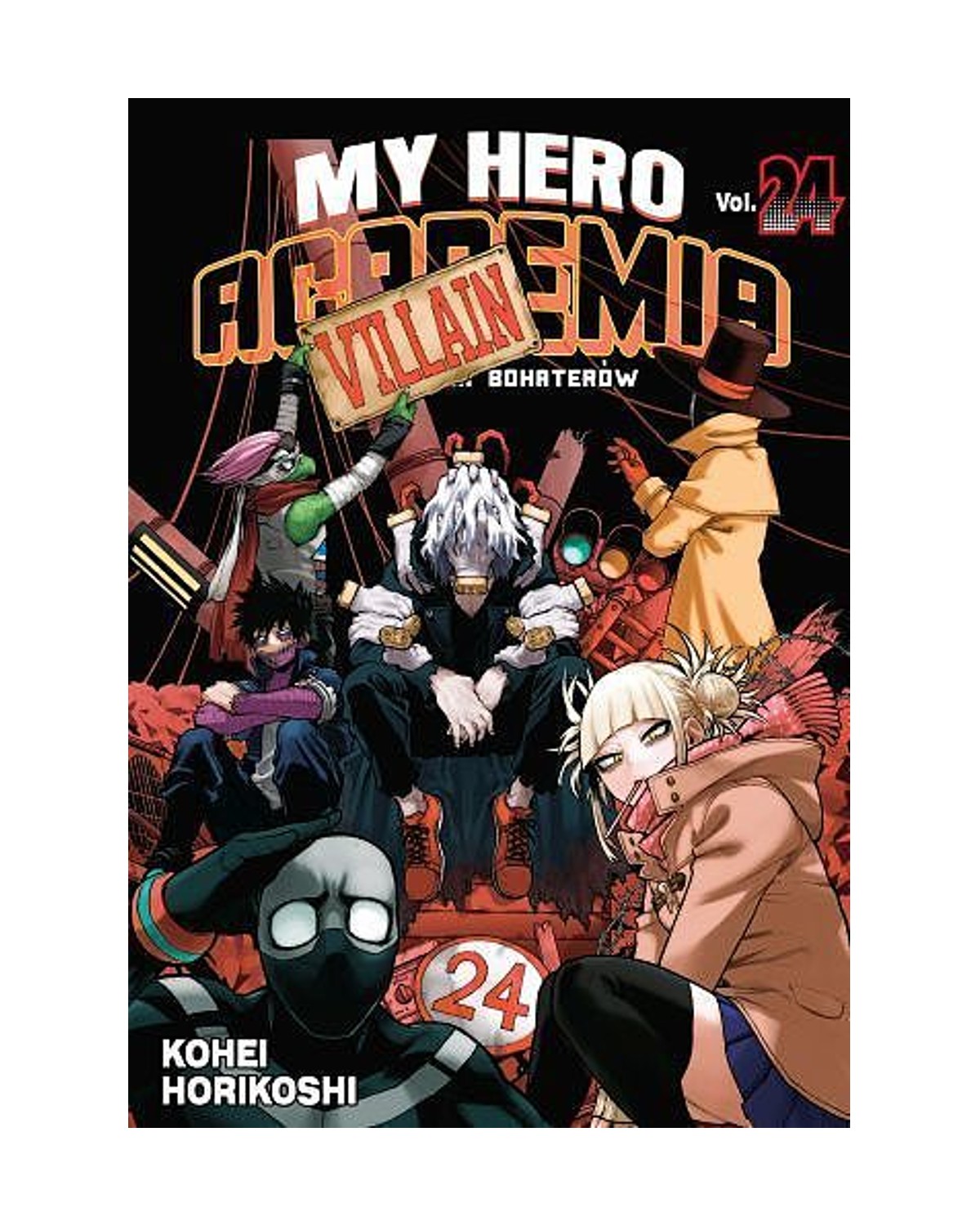 Okładka mangi (Planeta Komiksów) Manga - Boku no Hero Academia tom 24