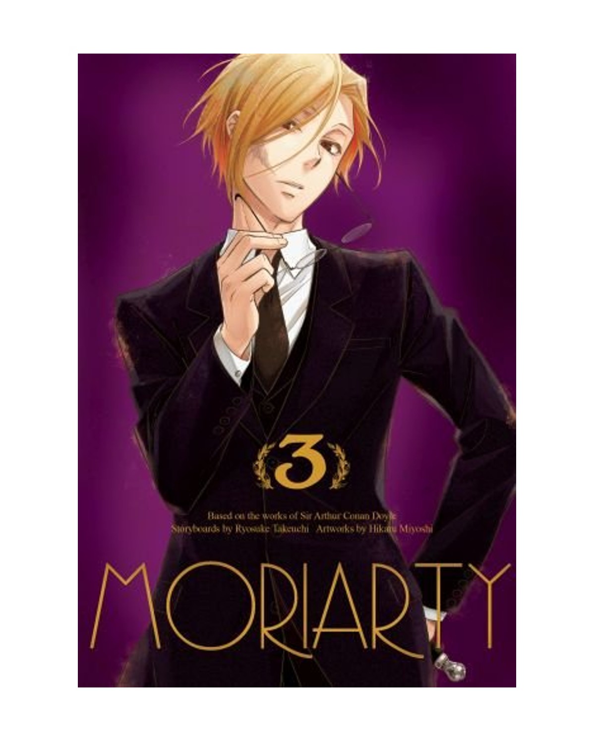 Moriarty - Tom 3 — okładka mangi