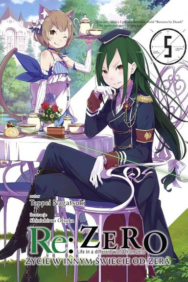 Okładka mangi Light Novel'a - Re:Zero kara Hajimeru Isekai Seikatsu - tom 5